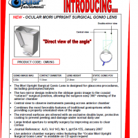 OCULAR（美国）OMUSG正像手术房角镜