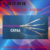 盛洋科技供应高品质FFTPCAT6A超六类网络线