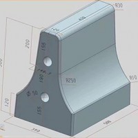 济滨高铁隔离墩模具-高速公路防撞隔离墩模具