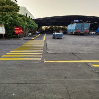 苏州双车道标线 苏州单行道画线价格 苏州地面道路画线